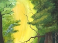 DIN-A3-Dawn-In-The-Forest